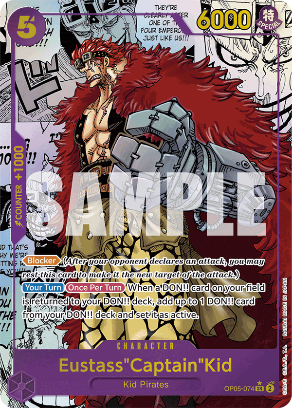 Eustass"Captain"Kid (OP05-074) (Manga)