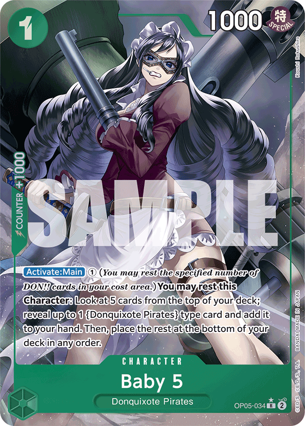 Baby 5 (OP05-034) (Full Art)