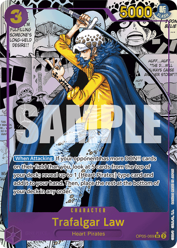 Trafalgar Law (OP05-069) (Manga)