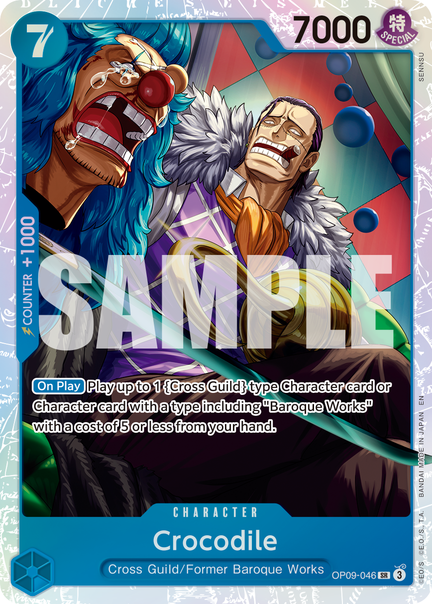Crocodile - OP09-046 (Reprint)