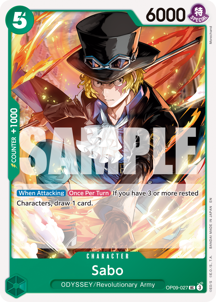 Sabo - OP09-027 (Reprint)
