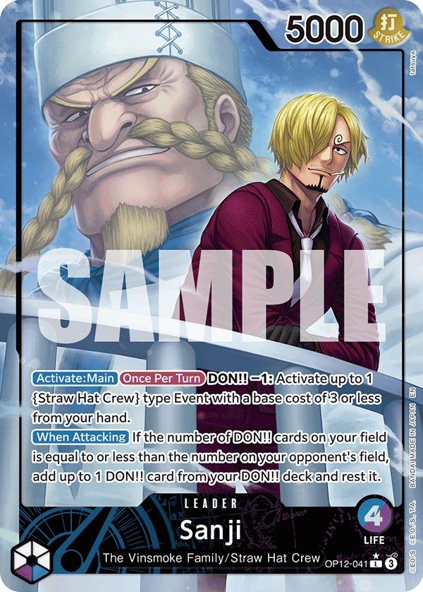 Sanji (041) (Alternate Art)