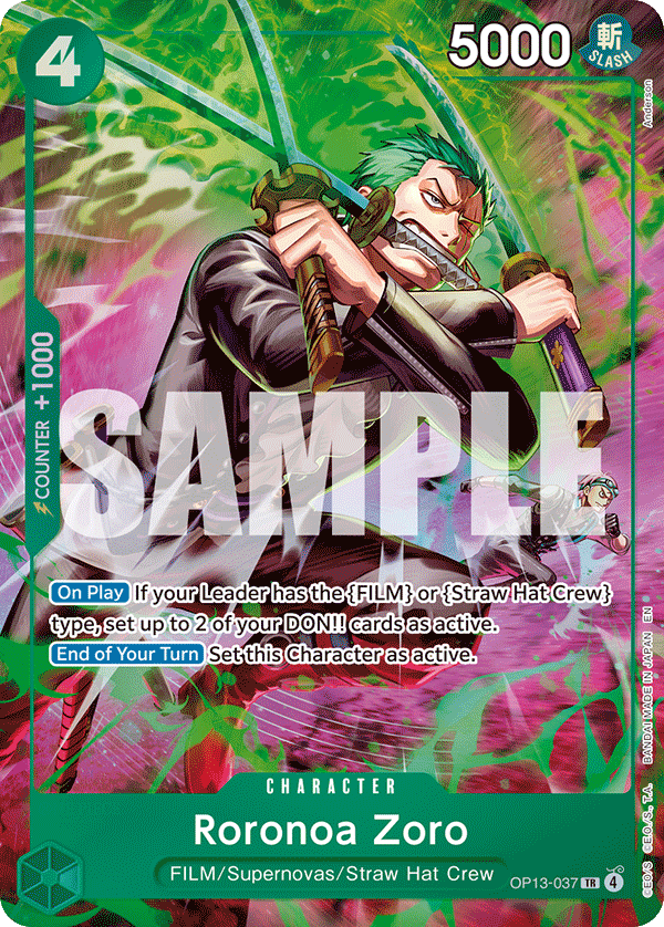 Roronoa Zoro (OP13-037)