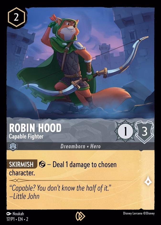 Robin Hood — Capable Fighter