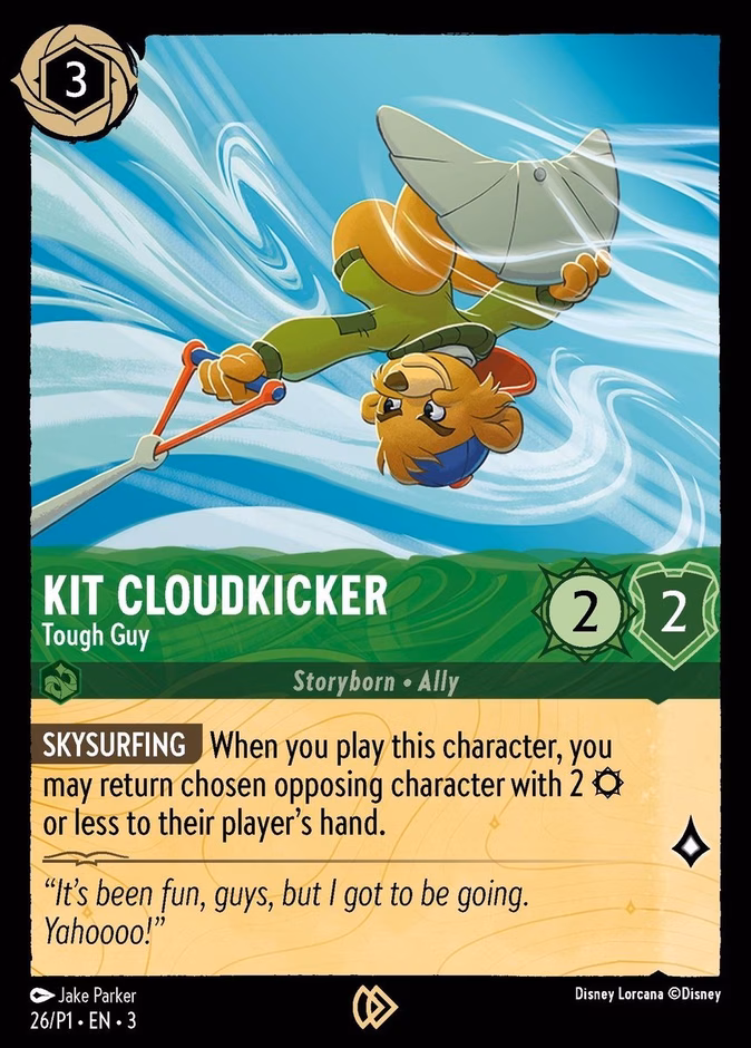 Kit Cloudkicker — Tough Guy