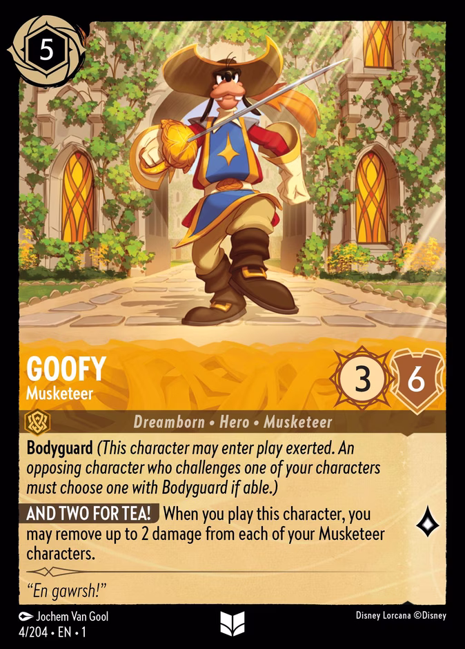 Goofy — Musketeer