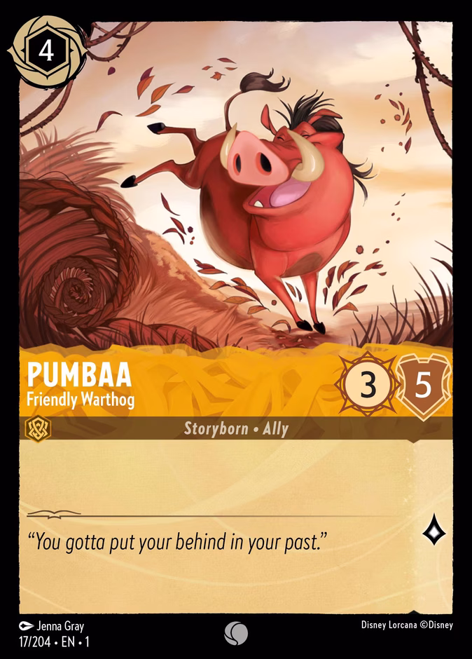 Pumbaa — Friendly Warthog