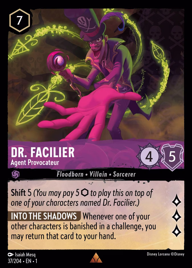 Dr. Facilier — Agent Provocateur
