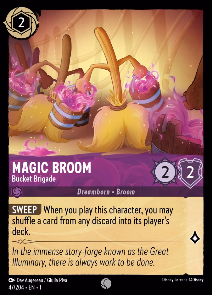 Magic Broom — Bucket Brigade