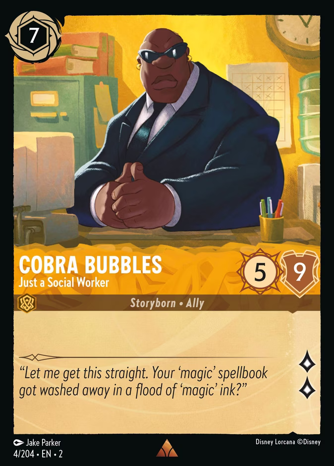 Cobra Bubbles — Just a Social Worker