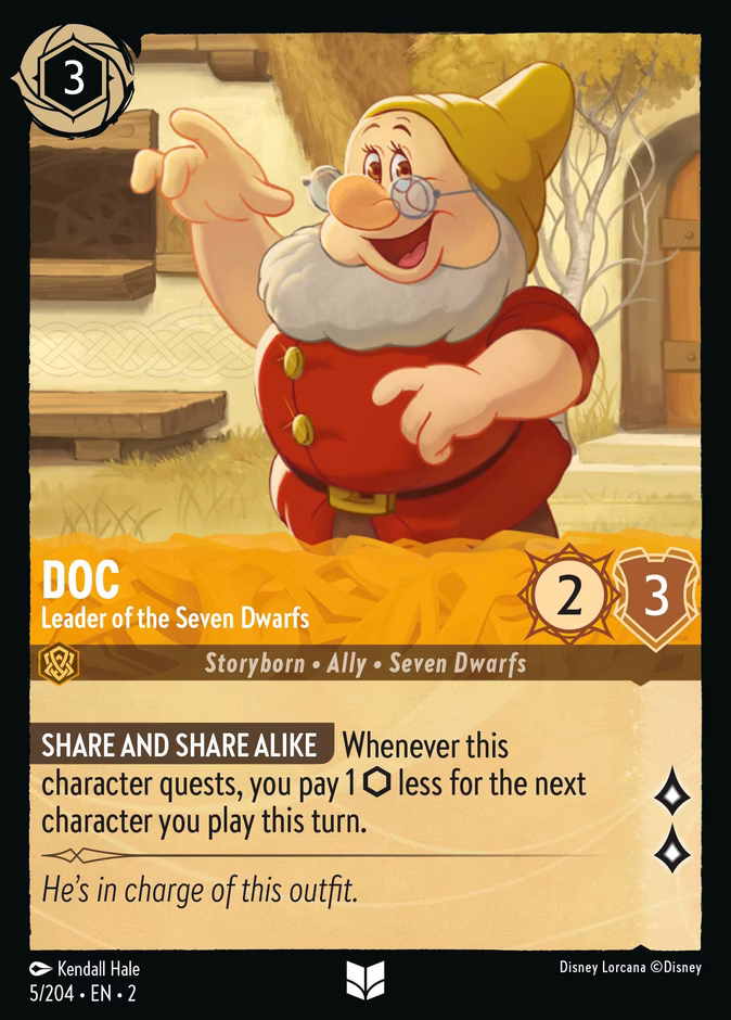 Doc — Leader of the Seven Dwarfs