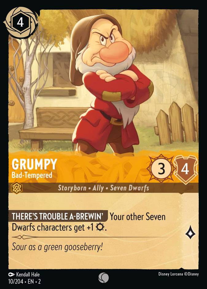 Grumpy — Bad-Tempered