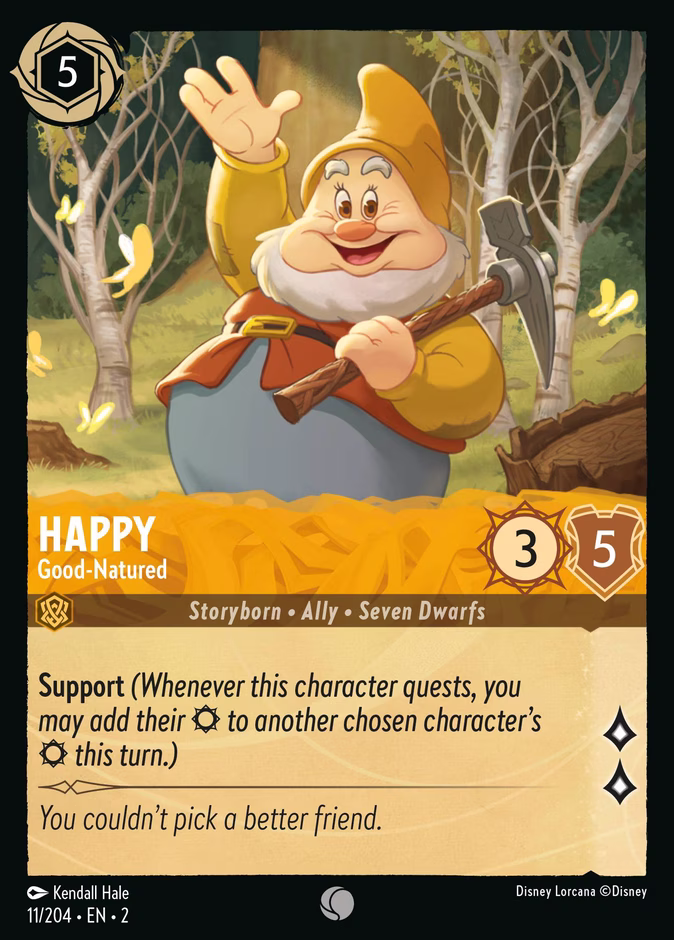 Happy — Good-Natured