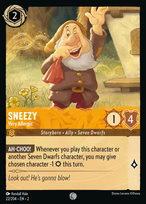 Sneezy — Very Allergic