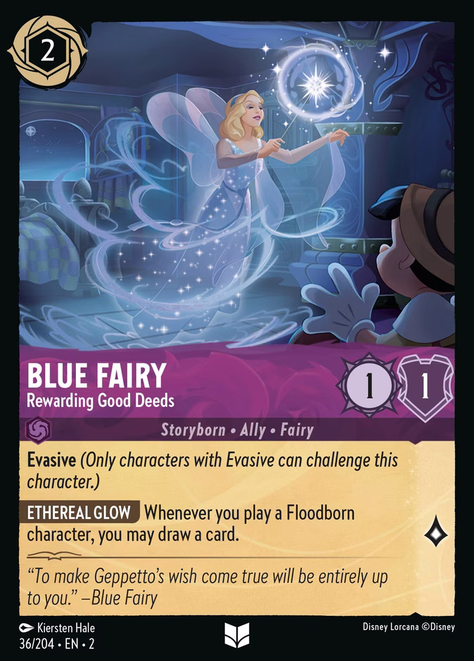 Blue Fairy — Rewarding Good Deeds