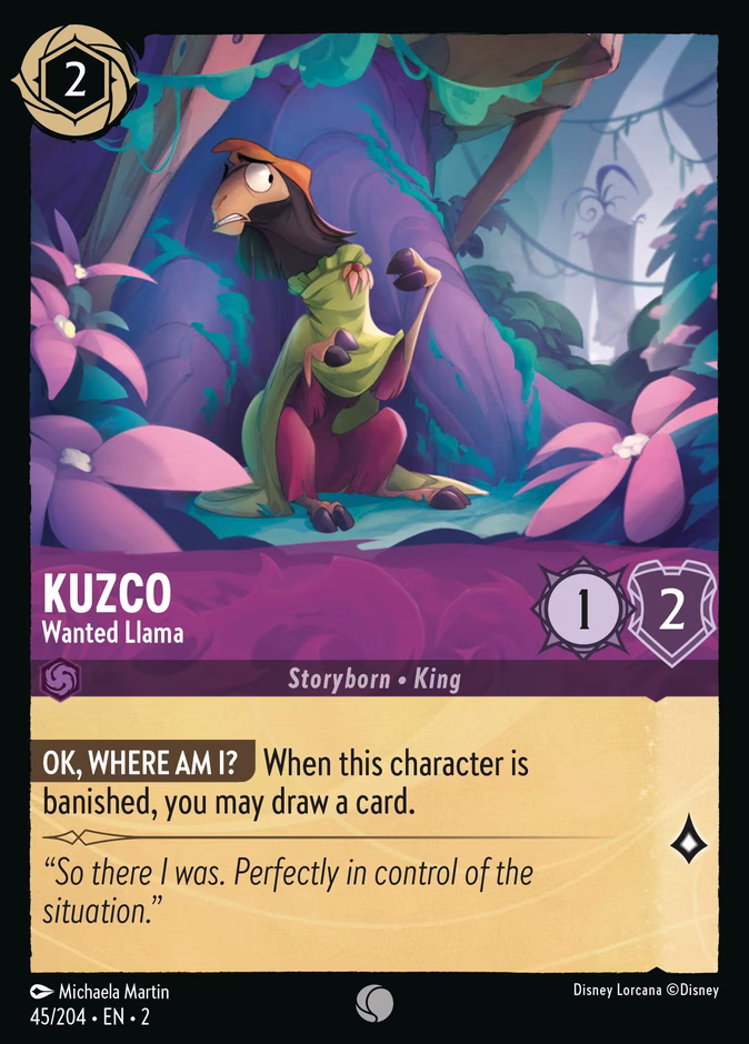 Kuzco — Wanted Llama