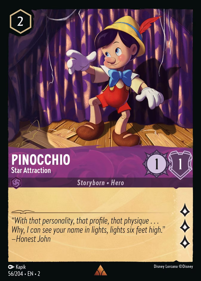 Pinocchio — Star Attraction