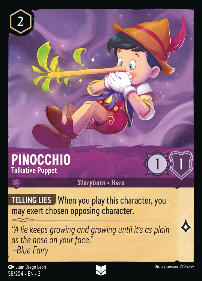 Pinocchio — Talkative Puppet