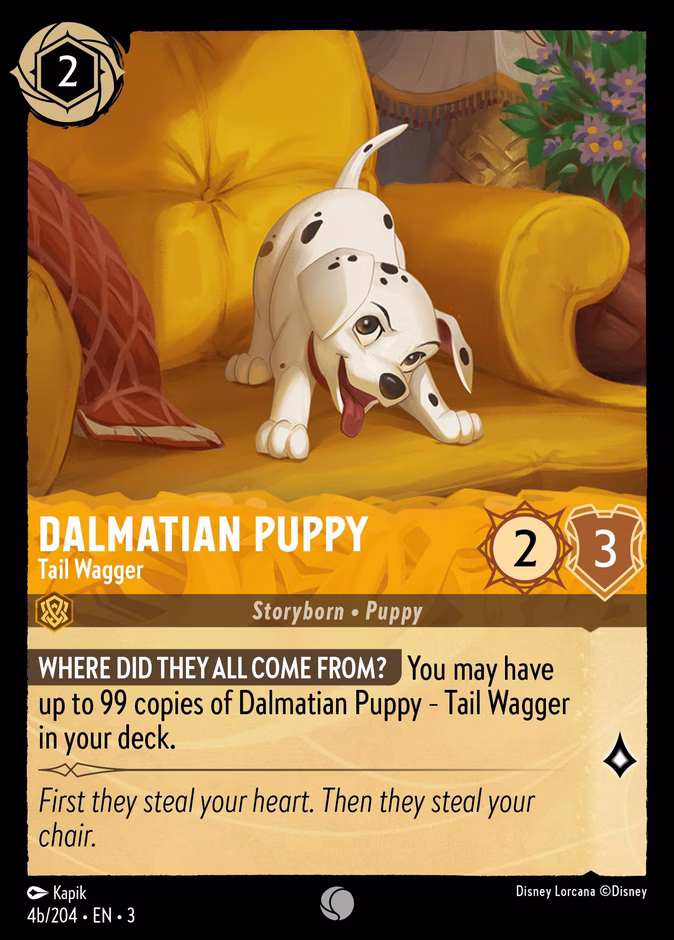 Dalmatian Puppy — Tail Wagger