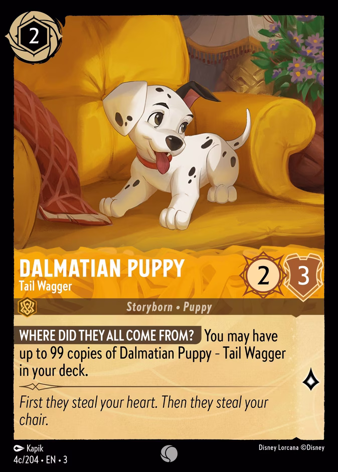 Dalmatian Puppy — Tail Wagger