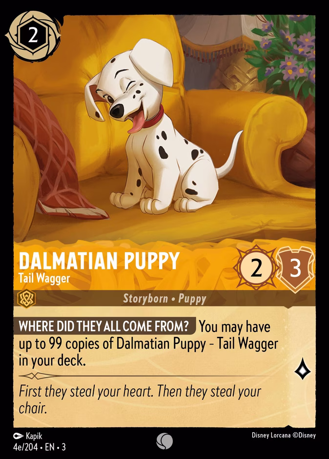 Dalmatian Puppy — Tail Wagger