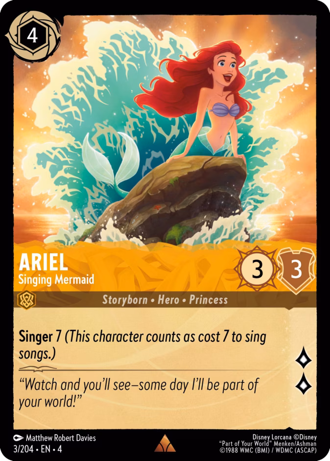 Ariel — Singing Mermaid