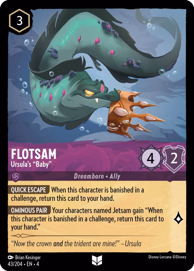 Flotsam — Ursula's "Baby"