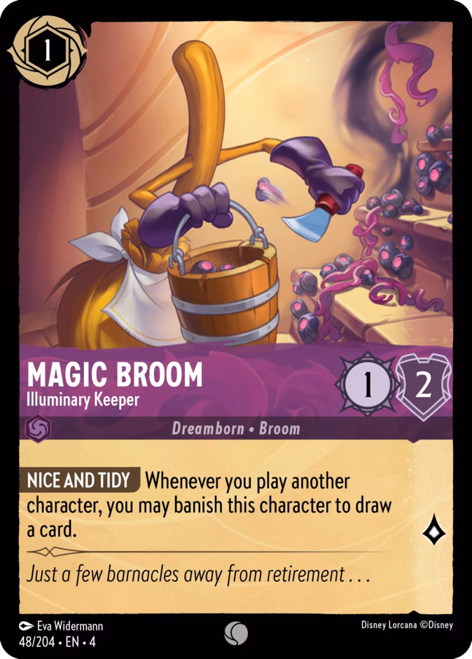 Magic Broom — Illuminary Keeper
