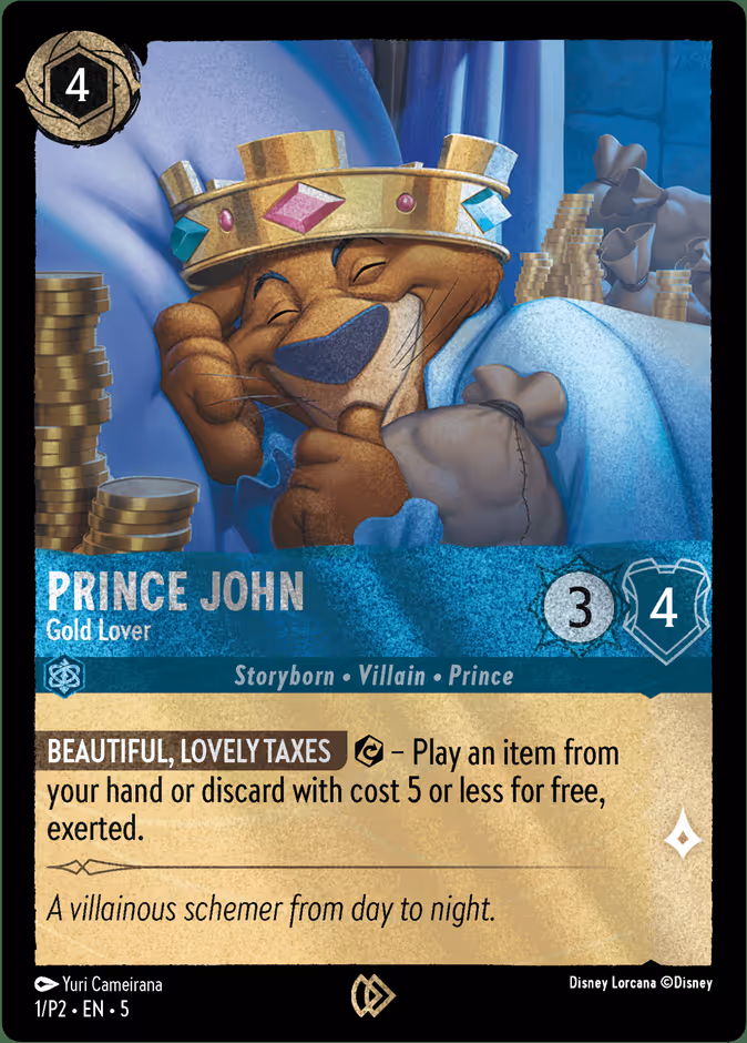 Prince John — Gold Lover