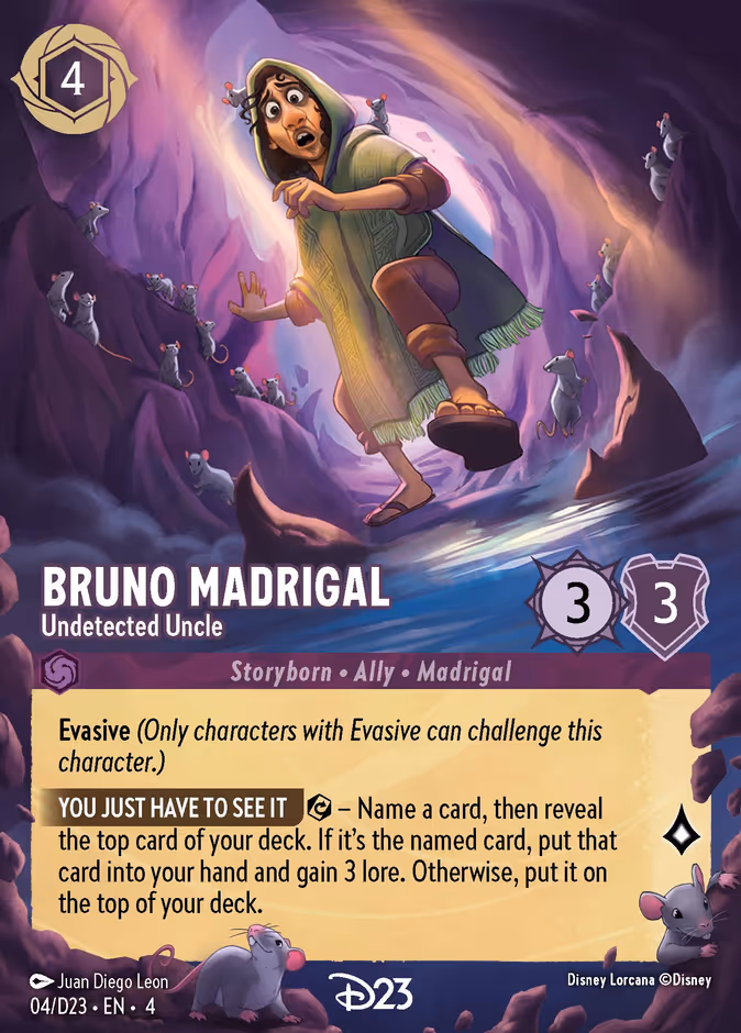 Bruno Madrigal — Undetected Uncle