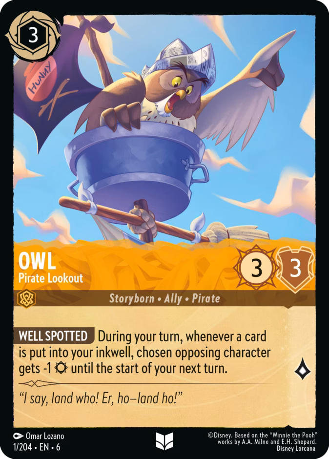 Owl — Pirate Lookout