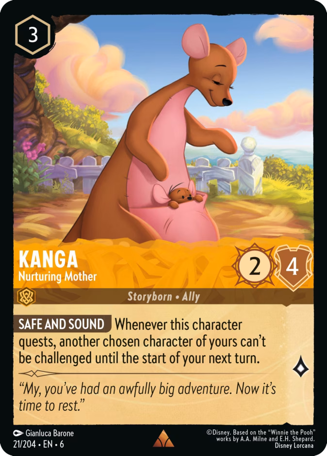 Kanga — Nurturing Mother