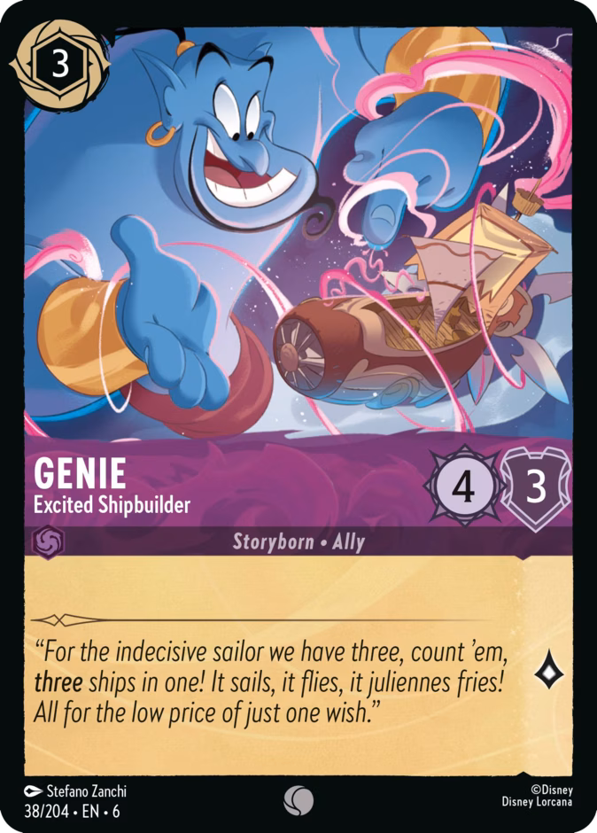 Genie — Excited Shipbuilder
