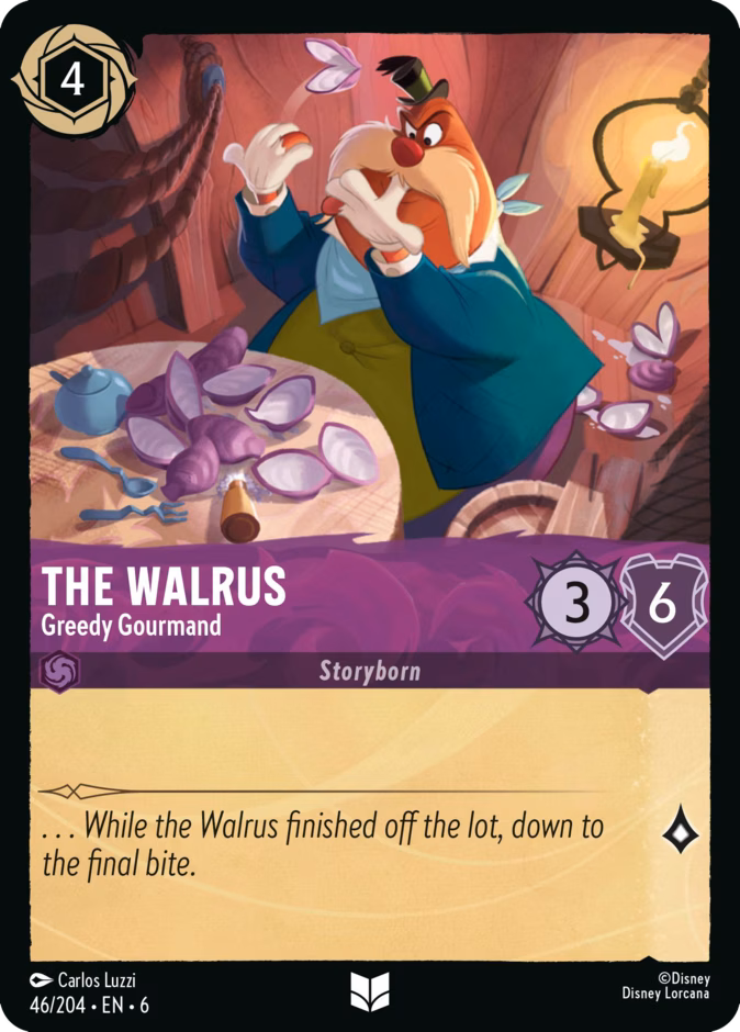 The Walrus — Greedy Gourmand
