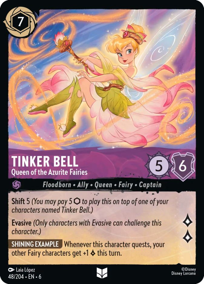 Tinker Bell — Queen of the Azurite Fairies