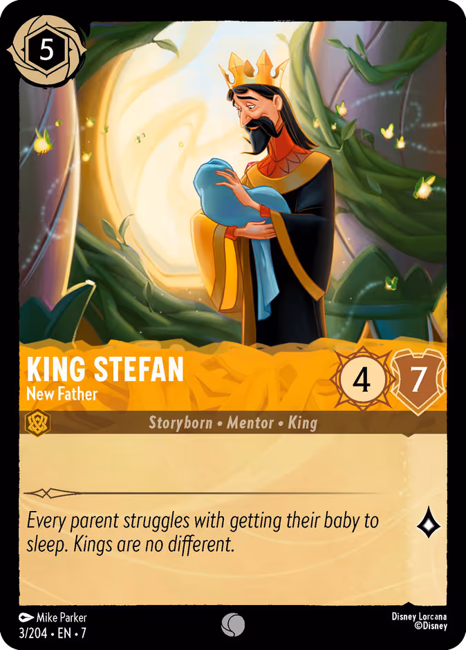 King Stefan — New Father