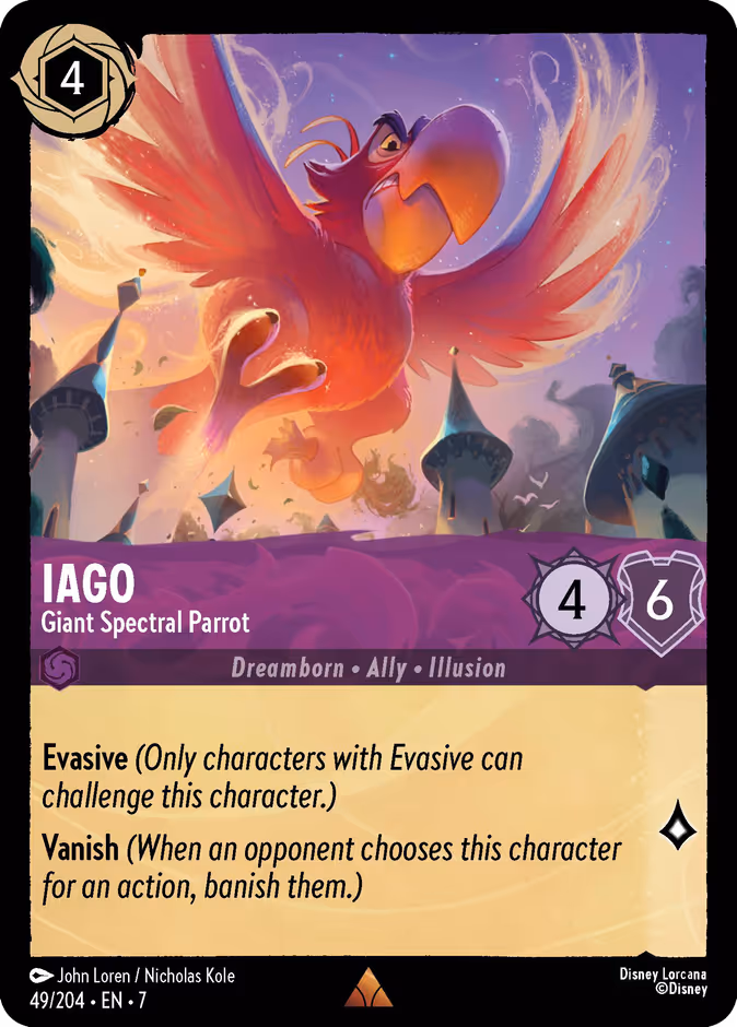 Iago — Giant Spectral Parrot