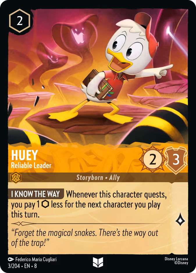Huey — Reliable Leader