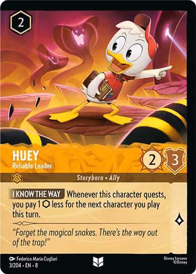 Huey — Reliable Leader