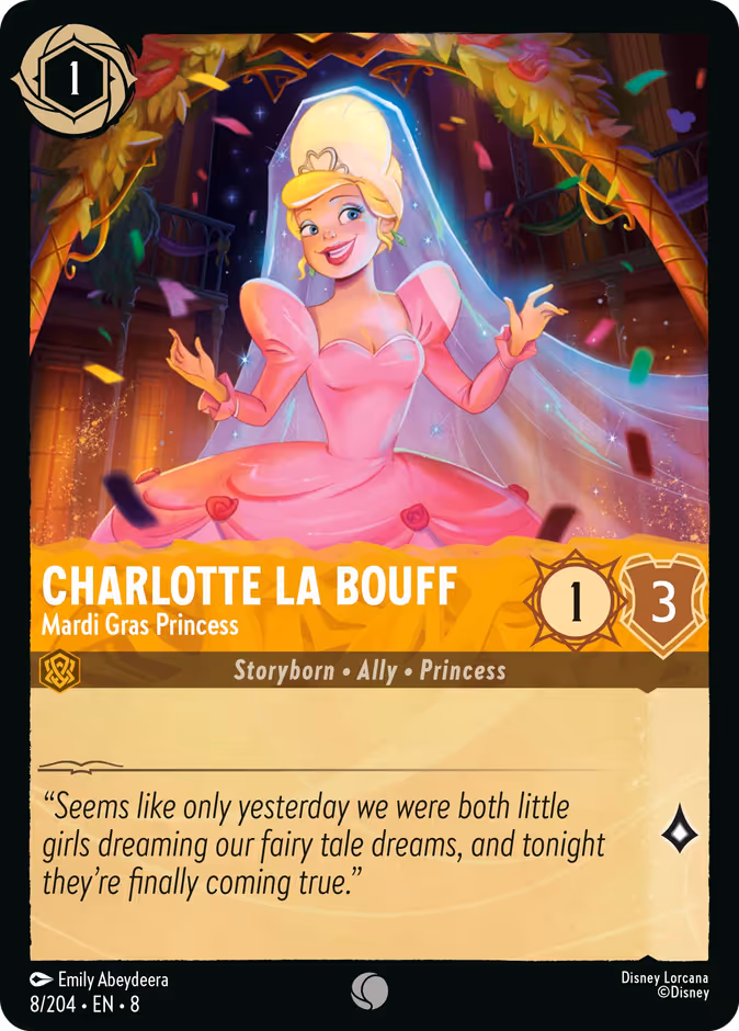 Charlotte La Bouff — Mardi Gras Princess