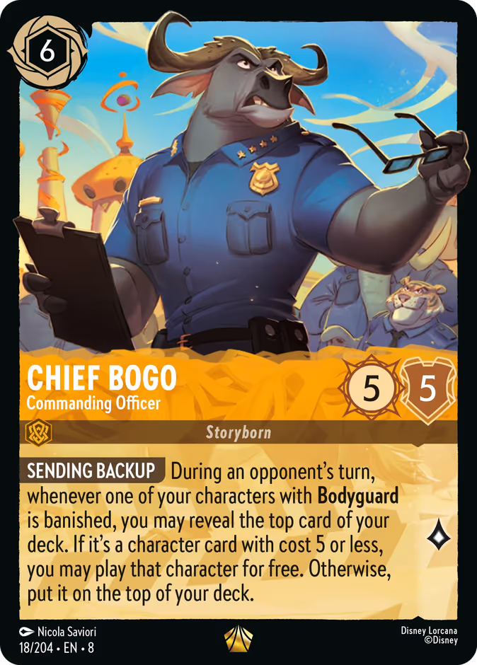 Chief Bogo — Commanding Officer