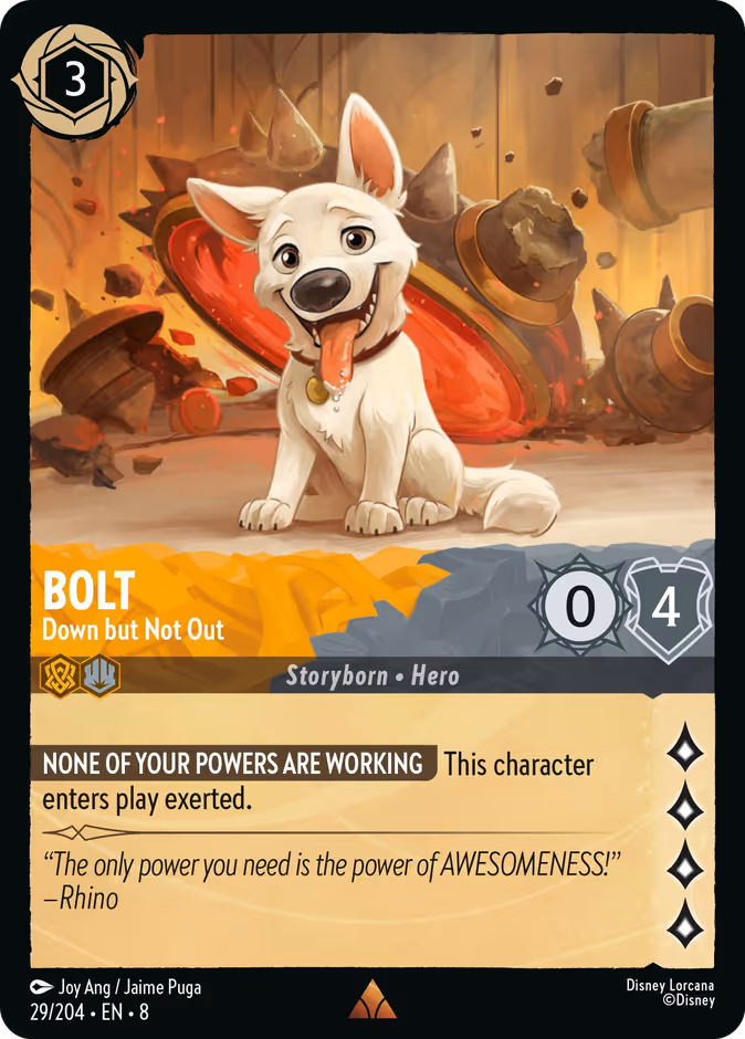 Bolt — Down but Not Out