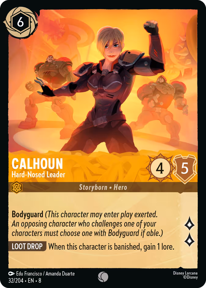 Calhoun — Hard-Nosed Leader