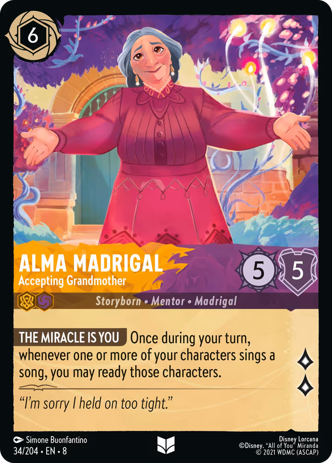 Alma Madrigal — Accepting Grandmother