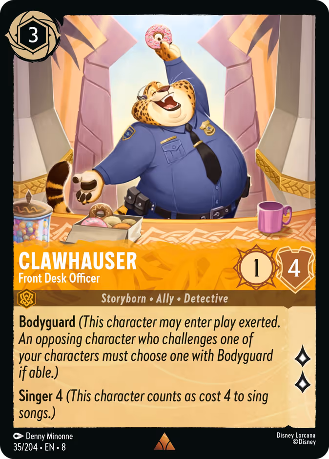 Clawhauser — Front Desk Officer