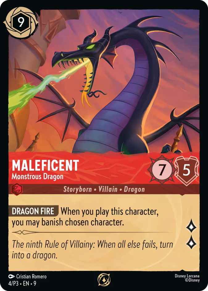 Maleficent — Monstrous Dragon