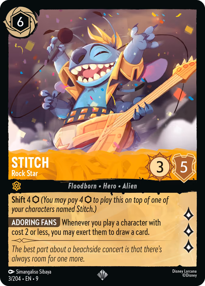 Stitch — Rock Star