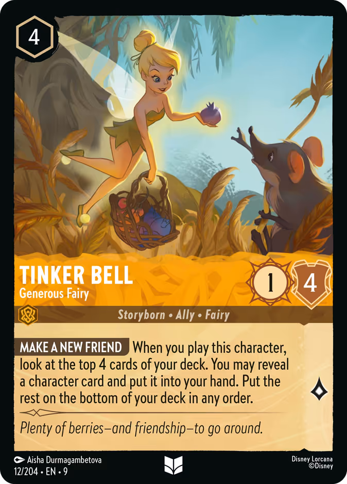 Tinker Bell — Generous Fairy