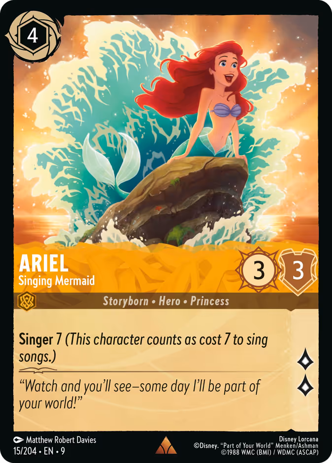 Ariel — Singing Mermaid