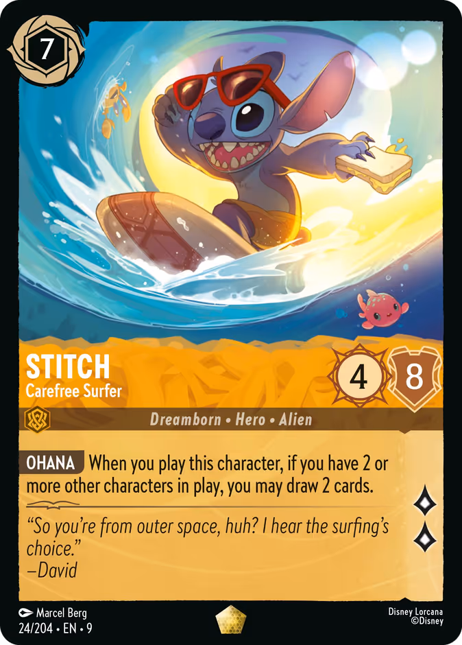 Stitch — Carefree Surfer